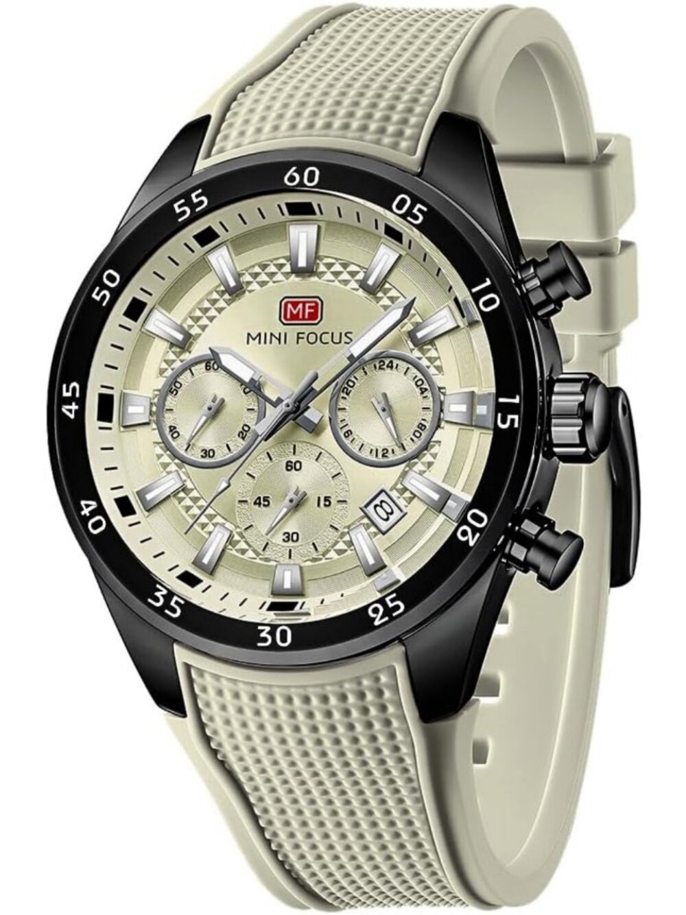 Stylish Mini Casual Men's Watch - Chronograph, Waterproof, Luminous, Calendar